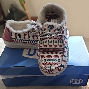 Hey Dude Women's Festive Pattern Shoes - Multicolor
